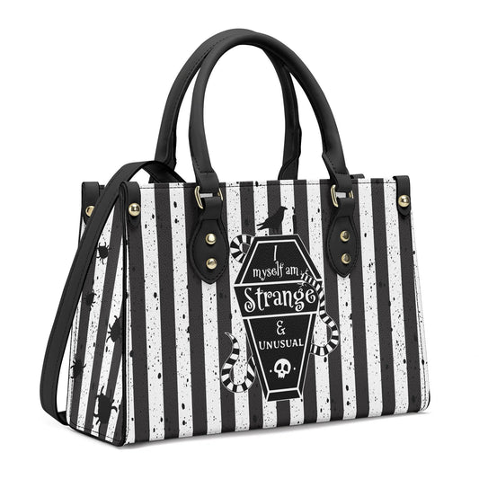 Strange And Unusual Leather HandBag