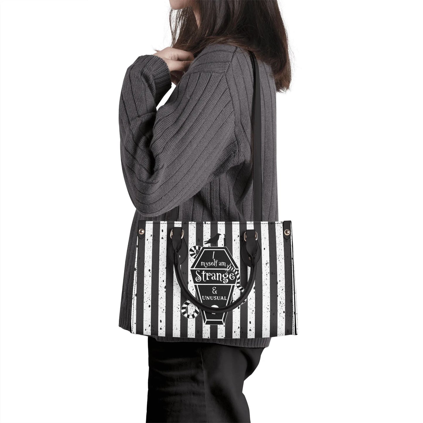 Strange And Unusual Leather HandBag