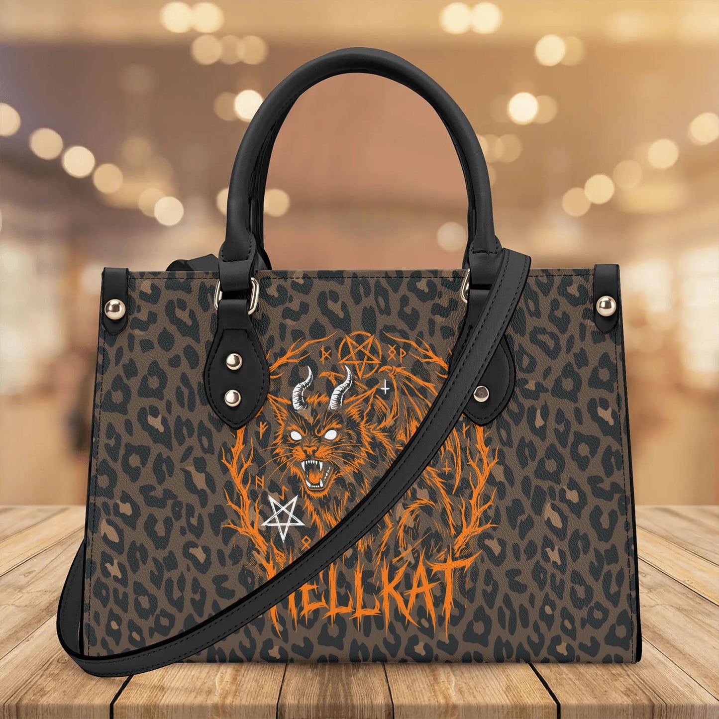 Hellkat Leather Handbag
