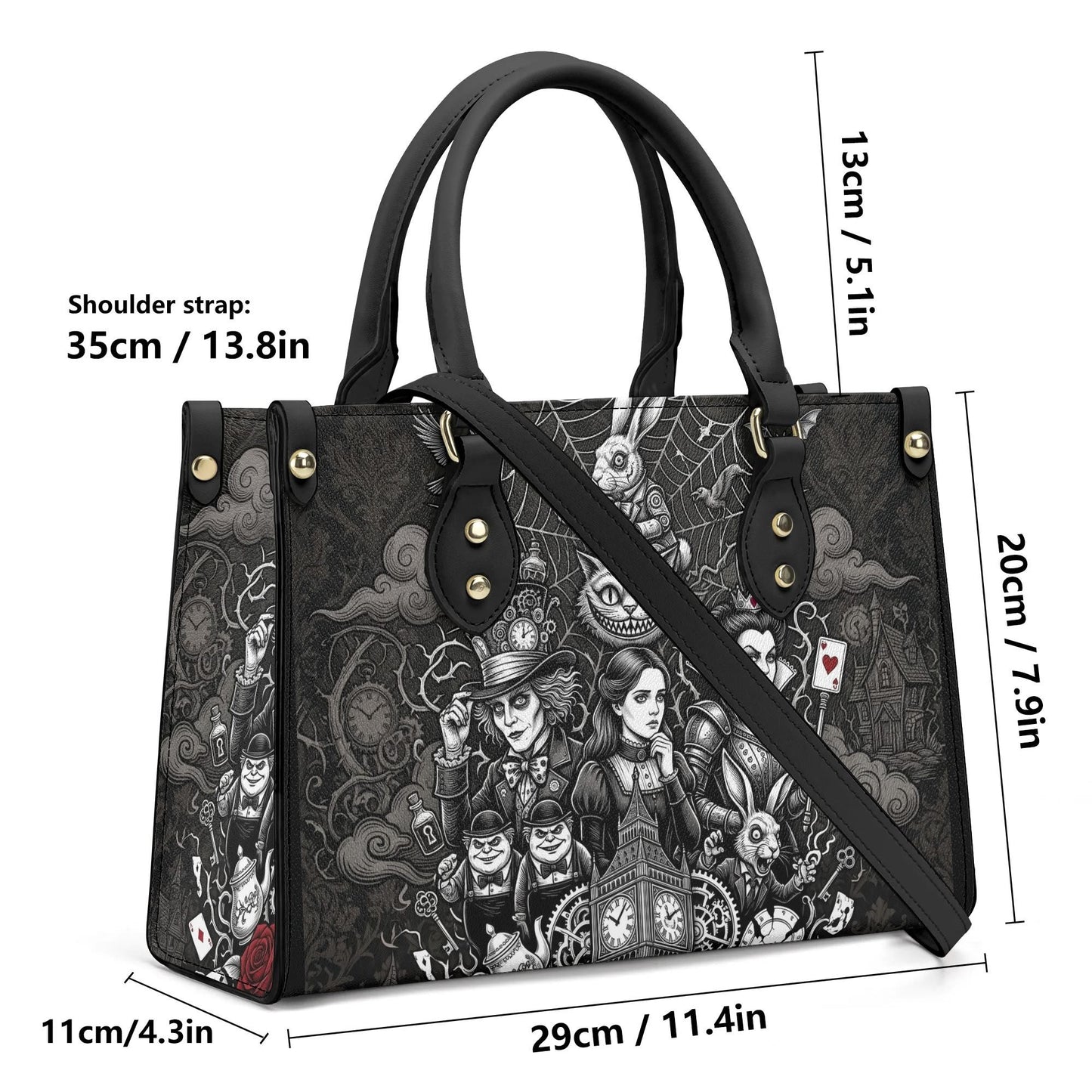Gothic Alice Leather HandBaG