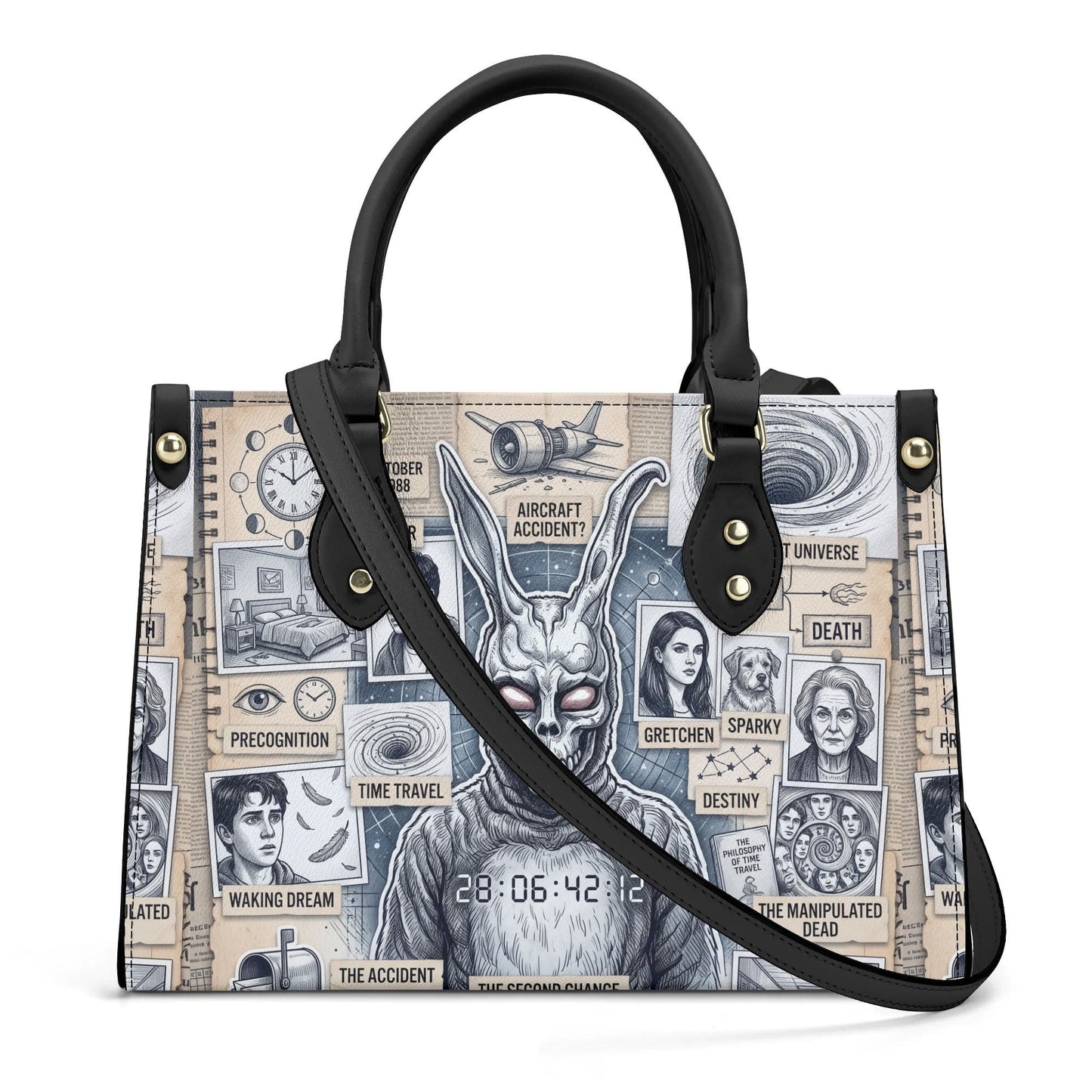 Frank the Rabbit Leather HandBag