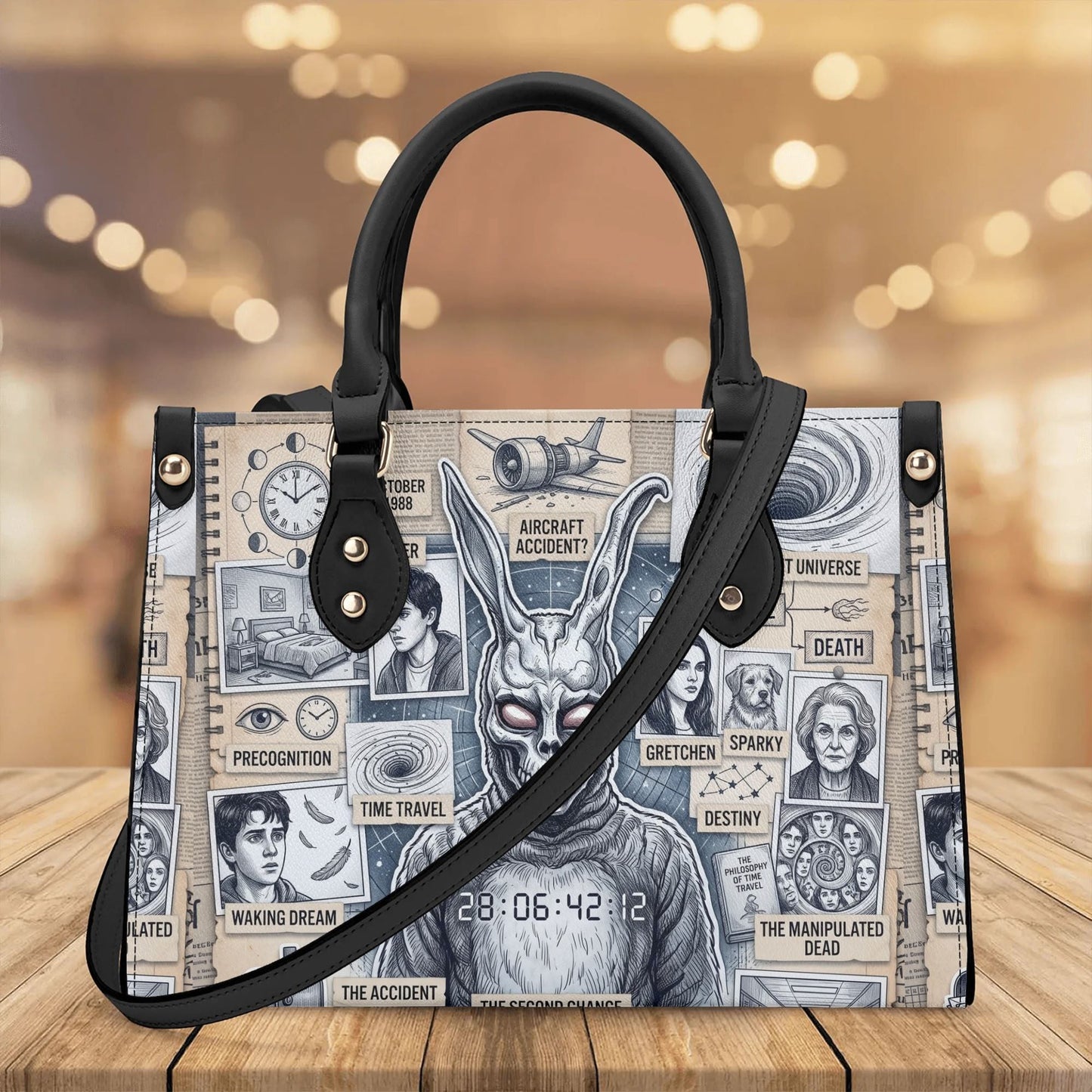 Frank the Rabbit Leather HandBag