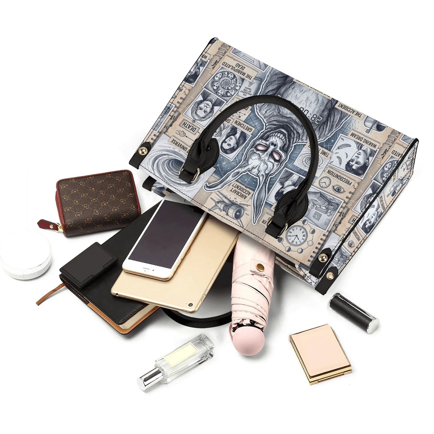 Frank the Rabbit Leather HandBag
