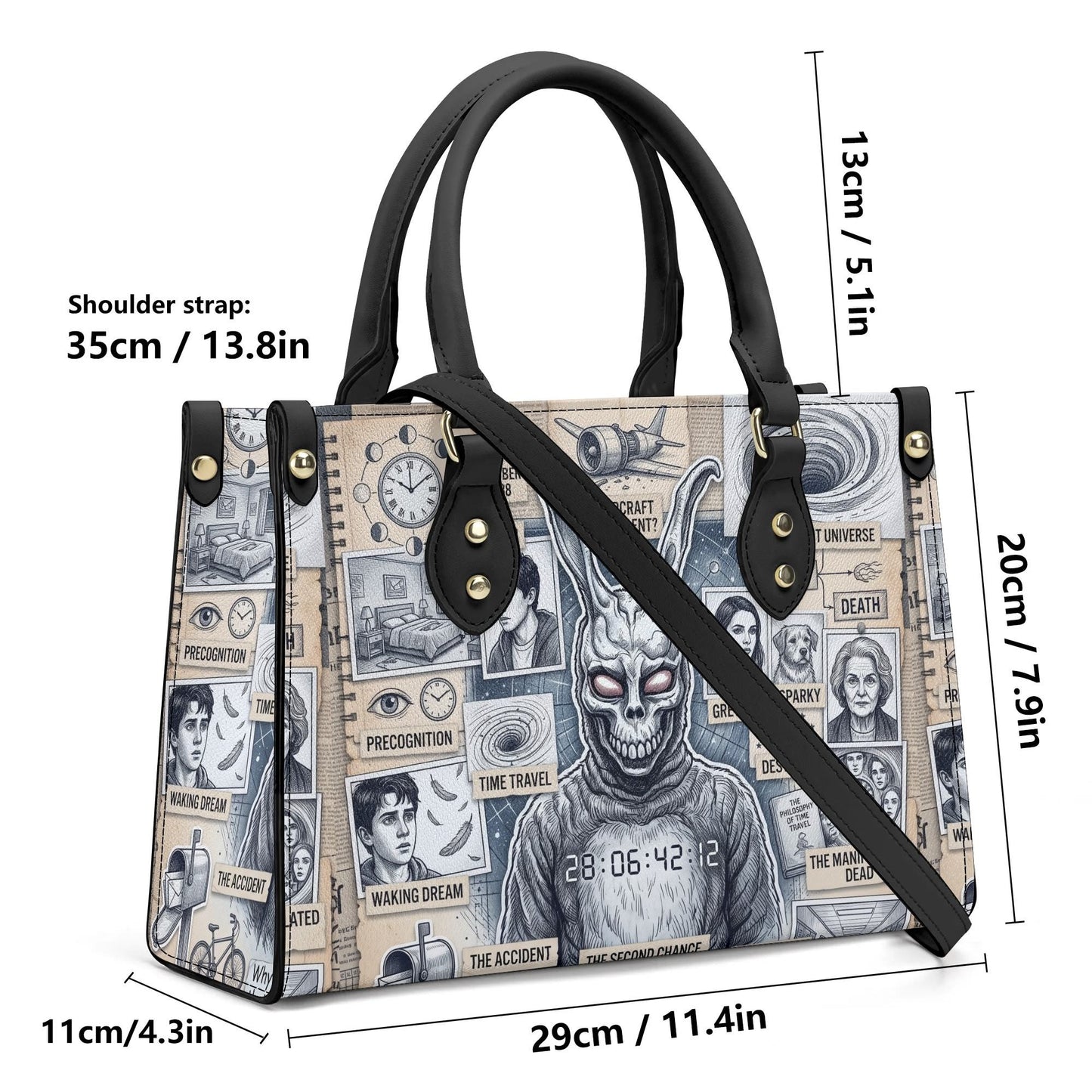 Frank the Rabbit Leather HandBag