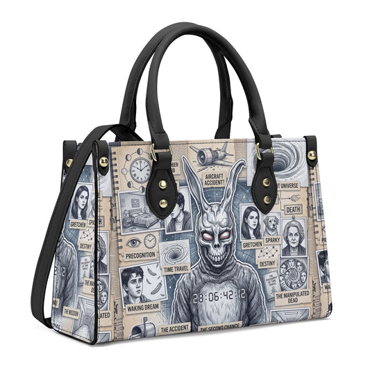 Frank the Rabbit Leather HandBag With Shoulder Strap