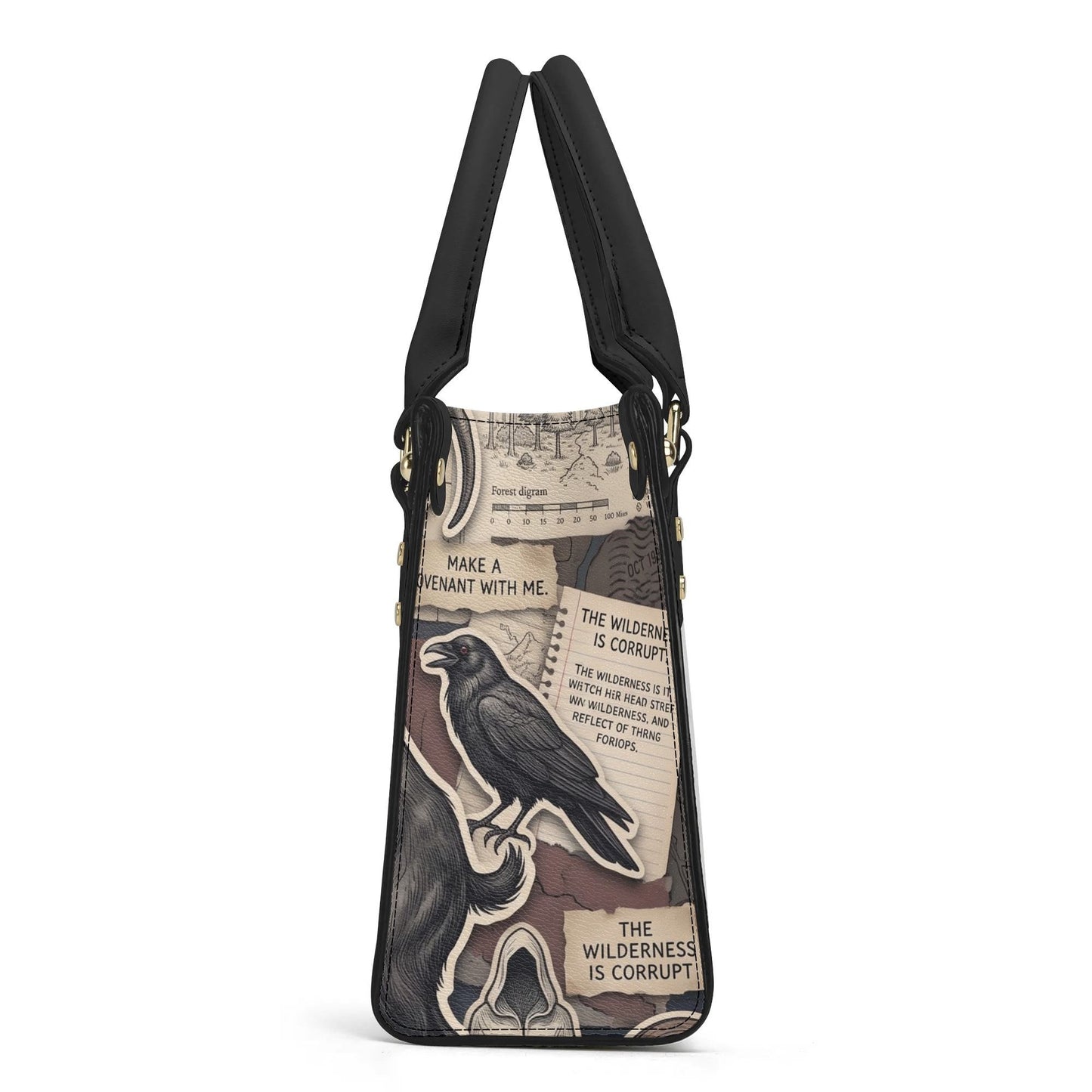 Black Phillip Leather HandBag
