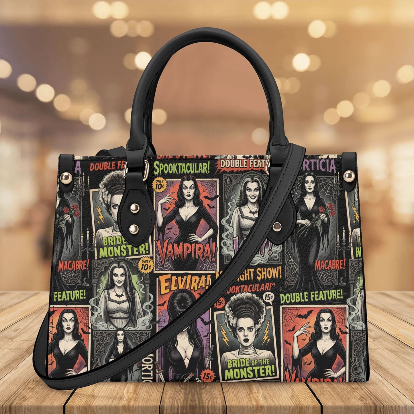 Halloween Queens | Dark Lovelys Leather Handbag