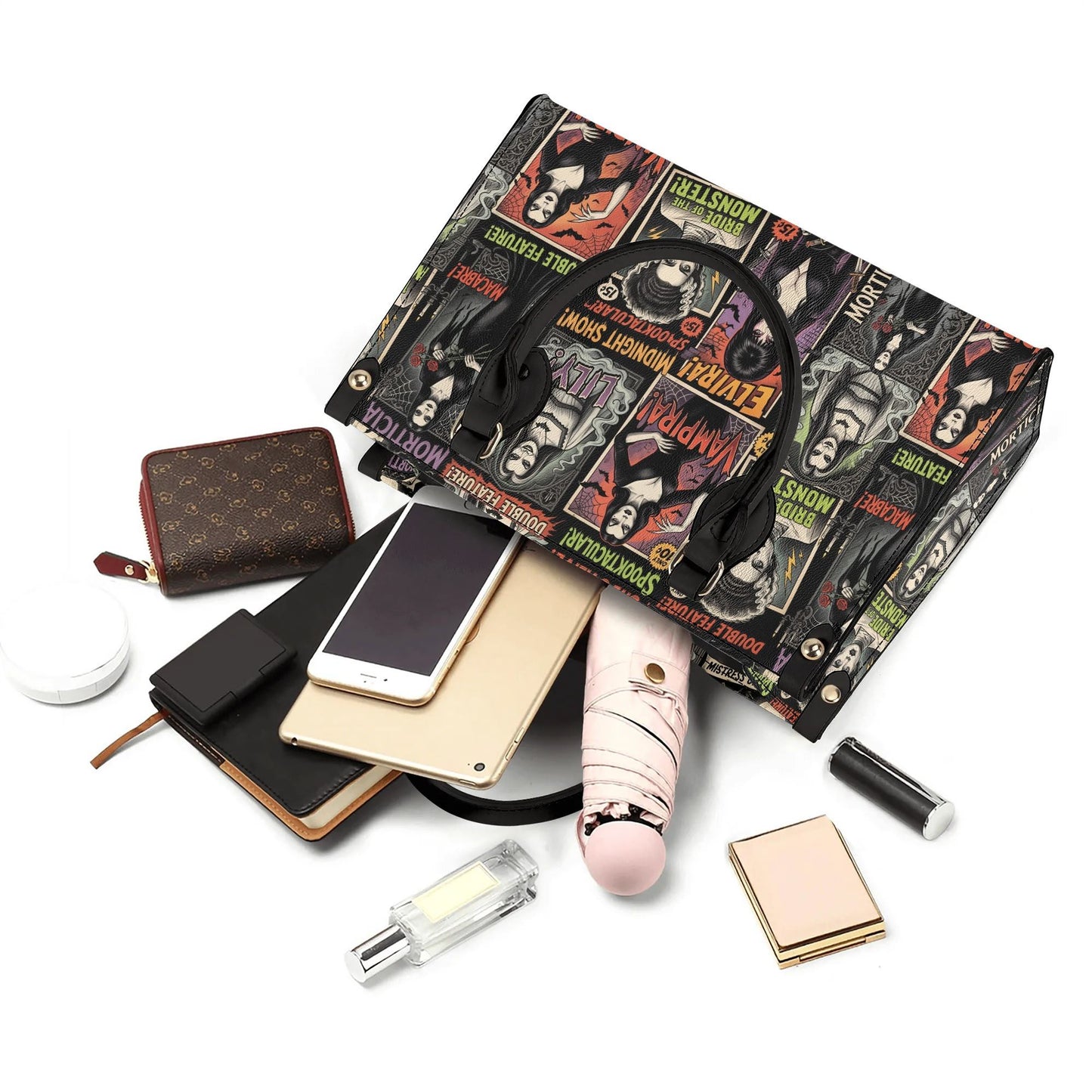 Halloween Queens | Dark Lovelys Leather Handbag