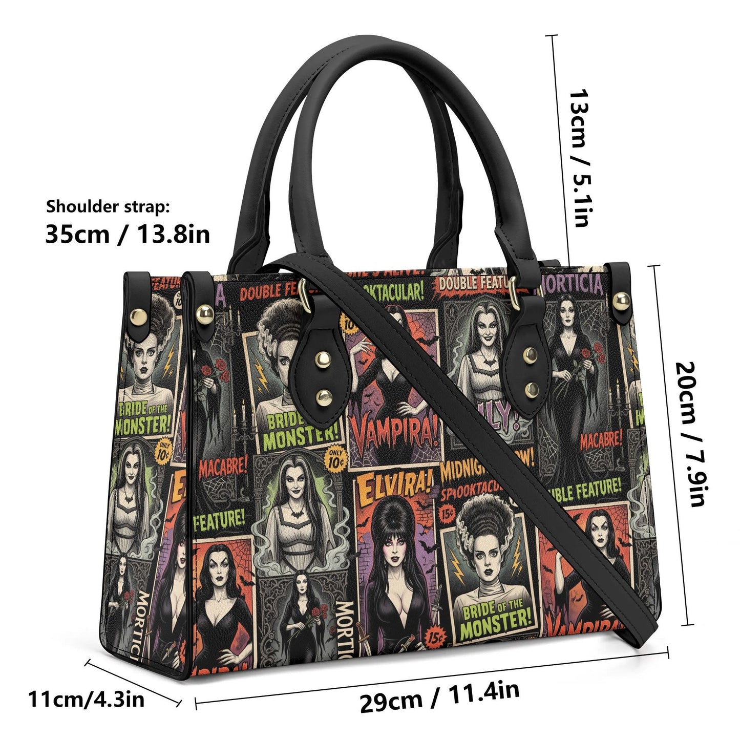 Halloween Queens | Dark Lovelys Leather Handbag