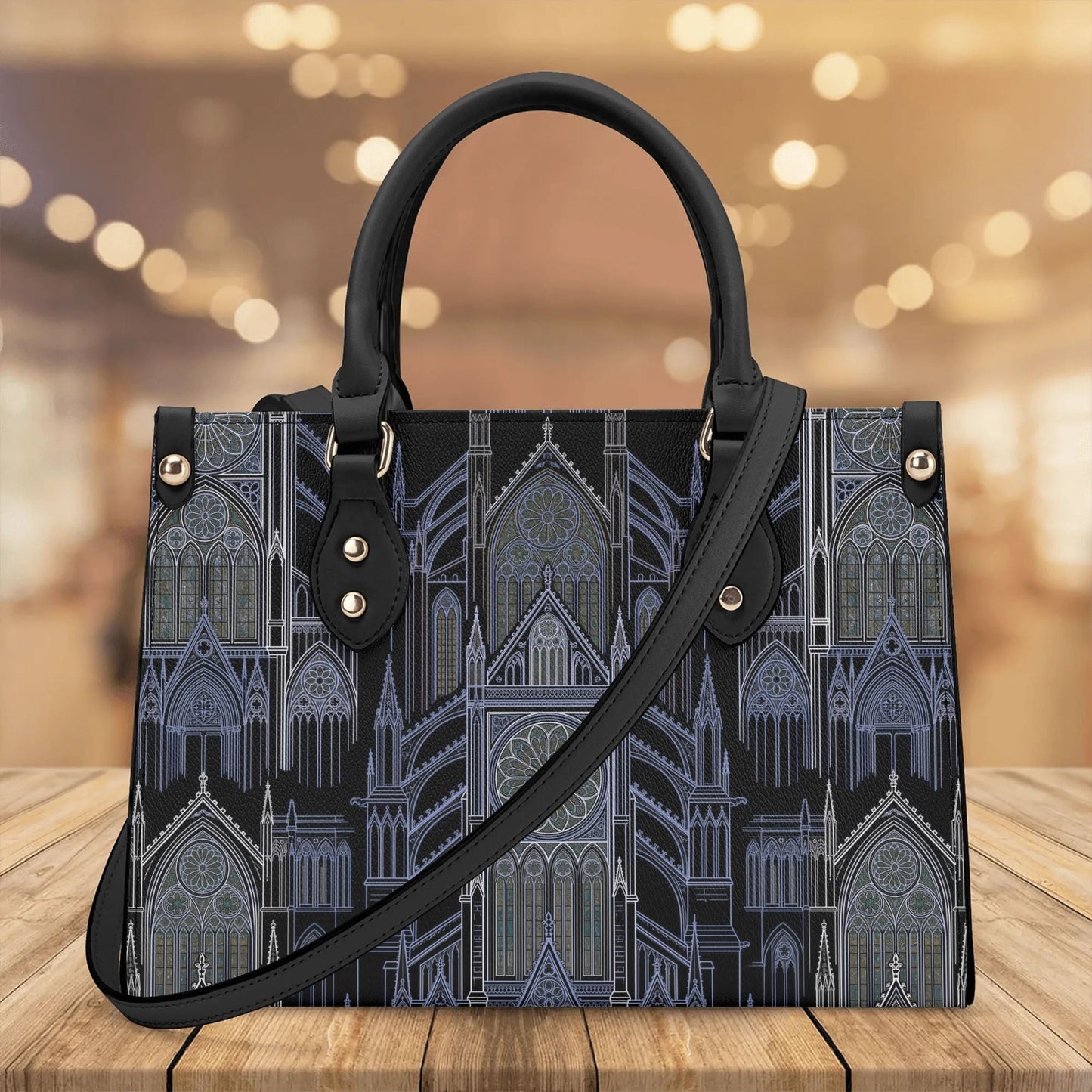 Eldritch | Leather Handbag With Shoulder Strap