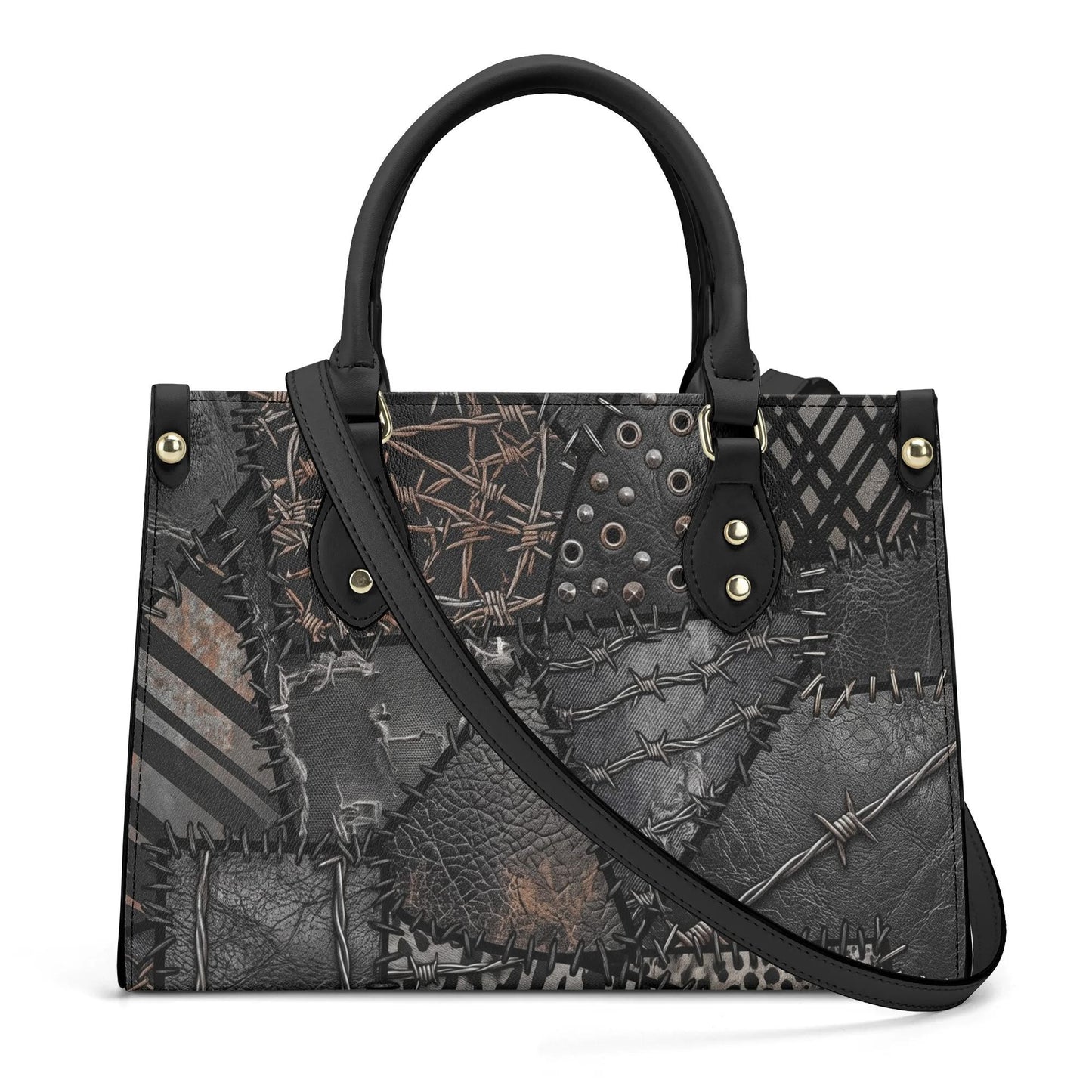 Thunderdome | Leather Handbag With Shoulder Strap