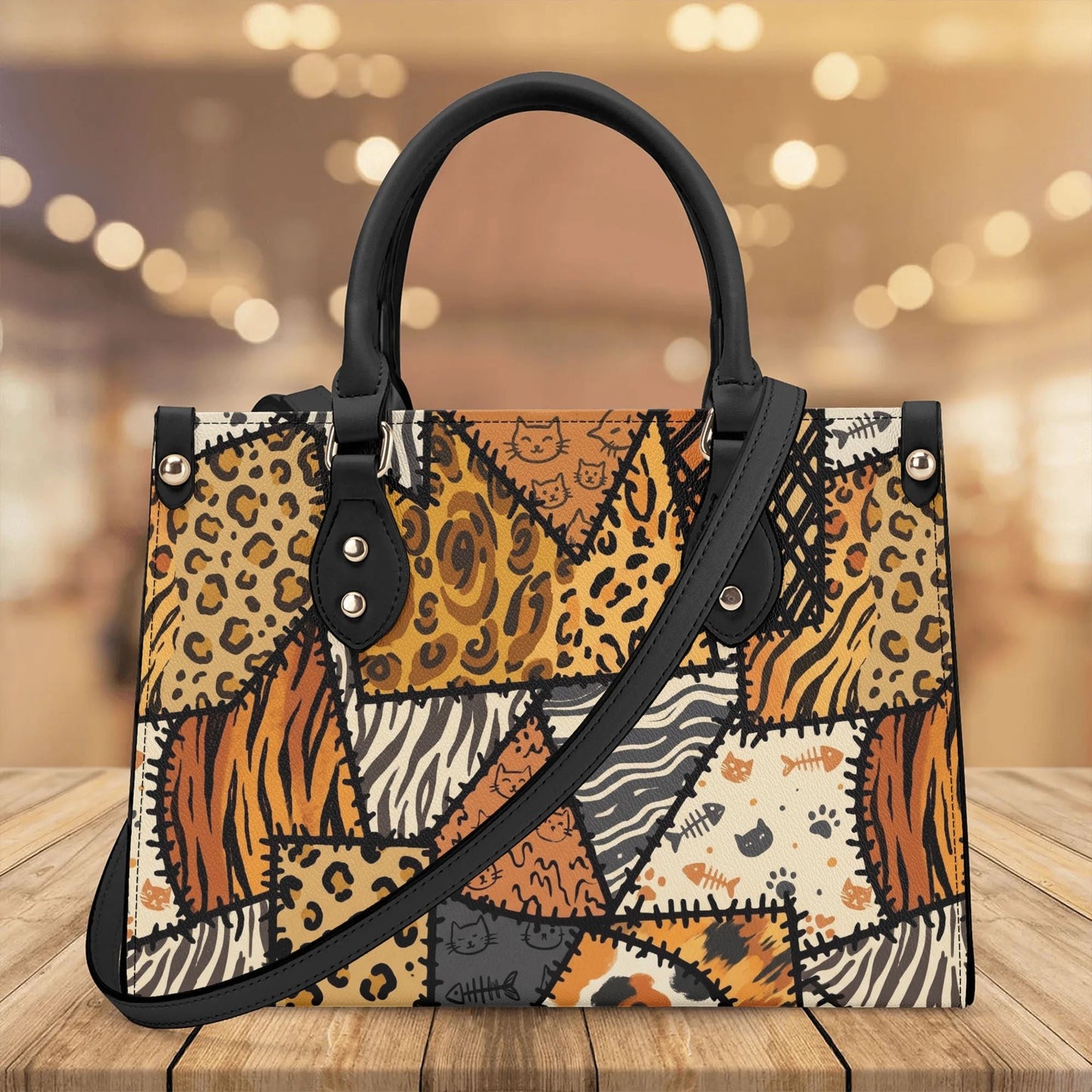 Heathcliff| Leather Handbag With Shoulder Strap