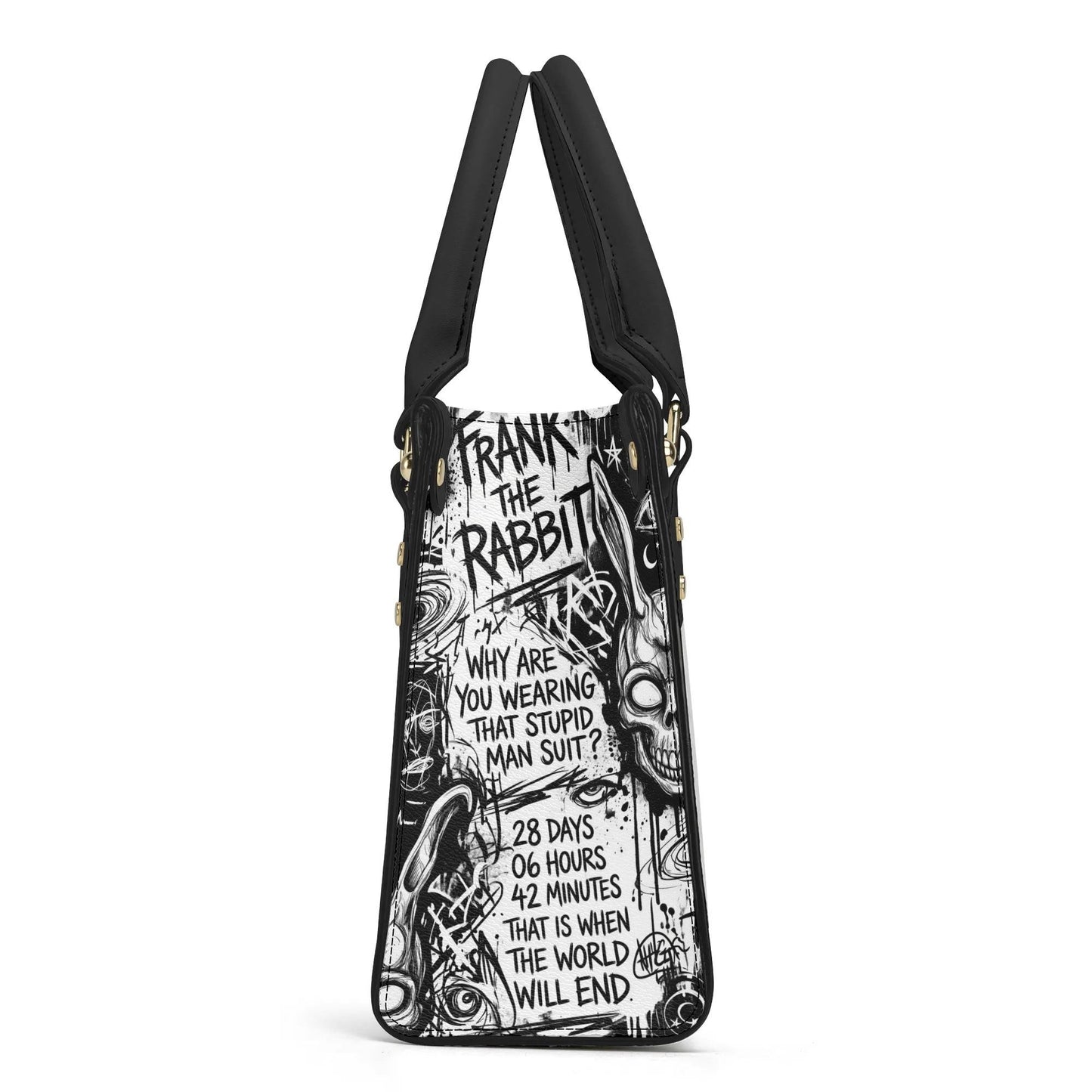 Frank | DarkO Inspired Leather Handbag With Shoulder Strap