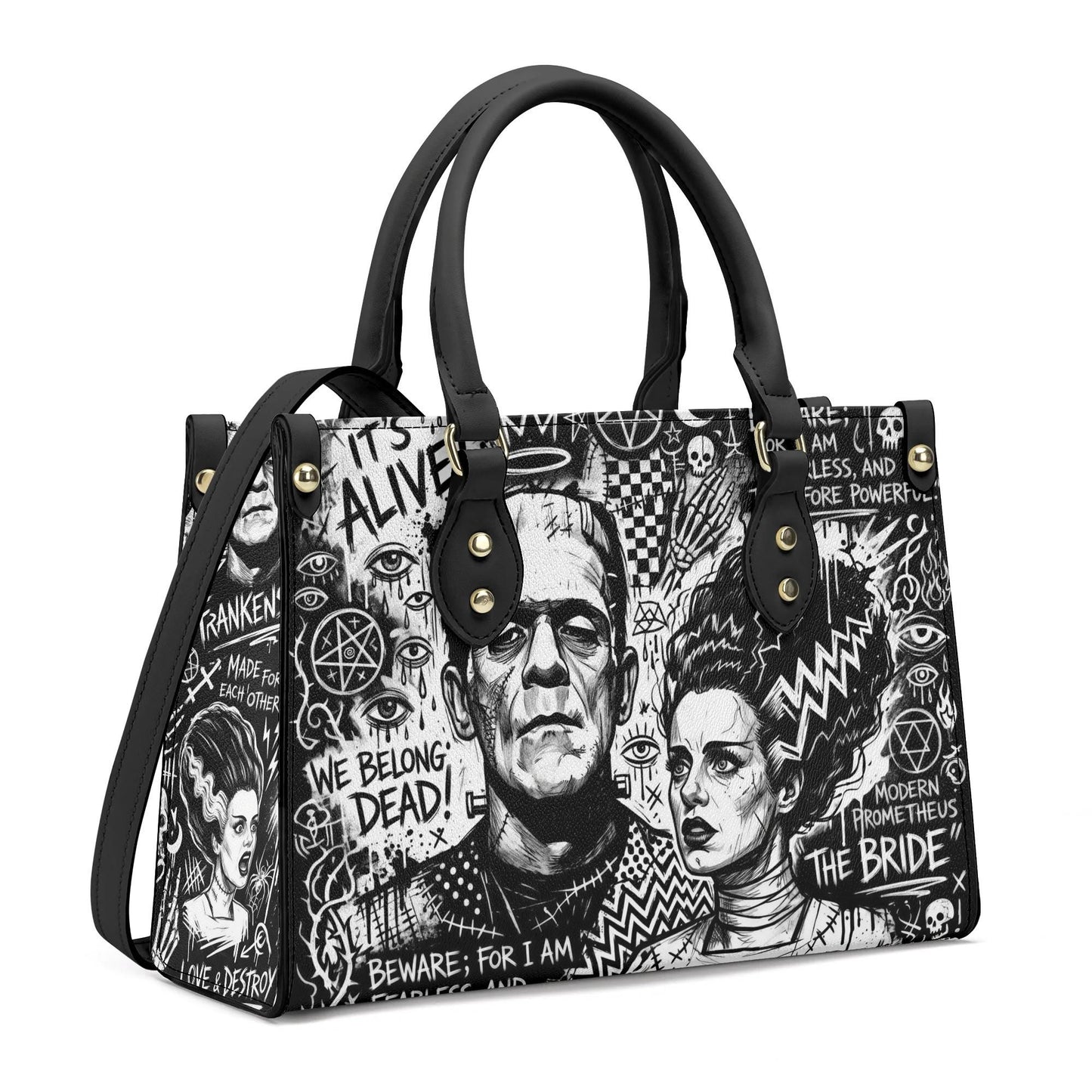 Mad Love | Leather Handbag With Shoulder Strap