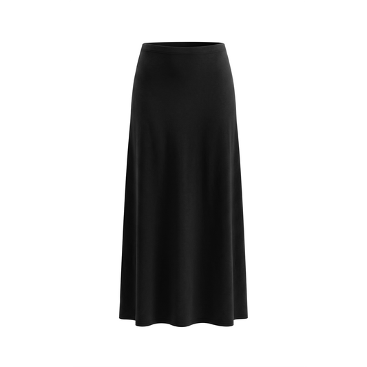 KovenKhaos Solid Color Knit Maxi Skirt