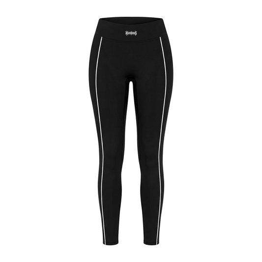 Noir Demon High-Waist Tapered Leggings