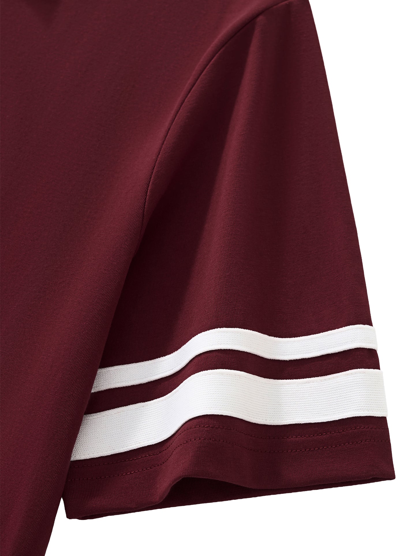 Sabrina Striped Color Block Polo Dress