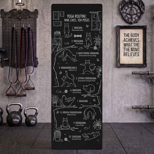 Cat Yoga Mat