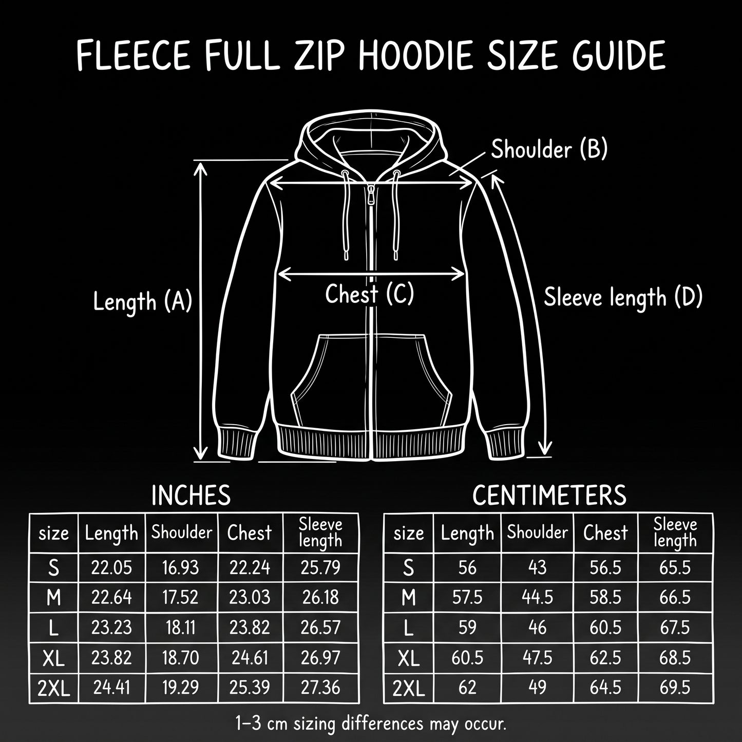 Sparkle Motion Women's Sparkles Fleece Full Zip Hoodie