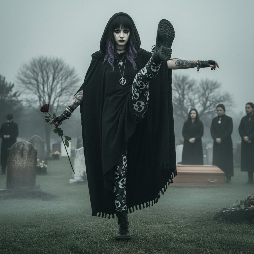 Christ is Dead High Waist Leggings