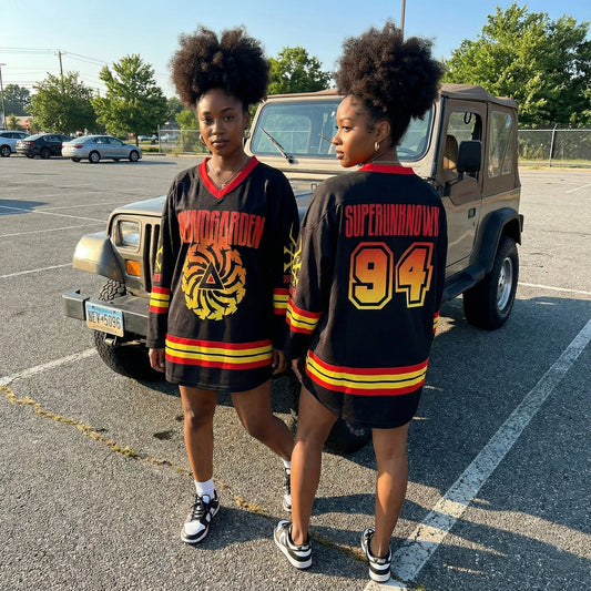 Soundgarden Unisex V-neck Hockey Jersey