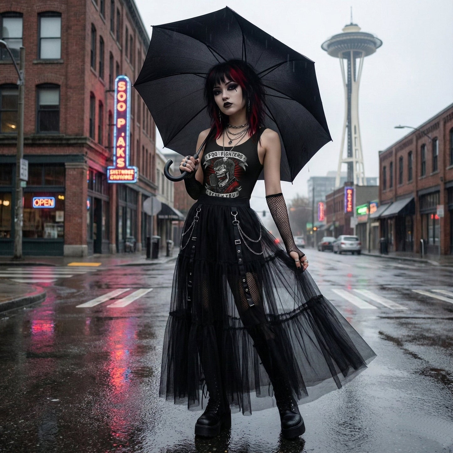 Foo Fighters Tank Bodysuit