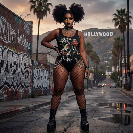 Guns & Roses Tank Bodysuit