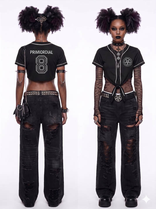 Primordial Piping Baseball Jersey