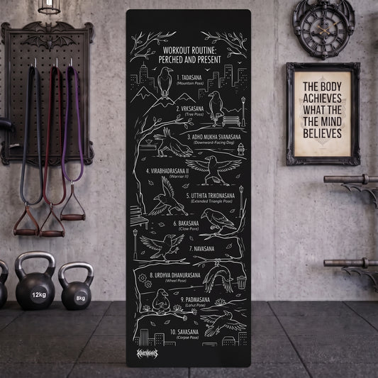 Crow Yoga Mat