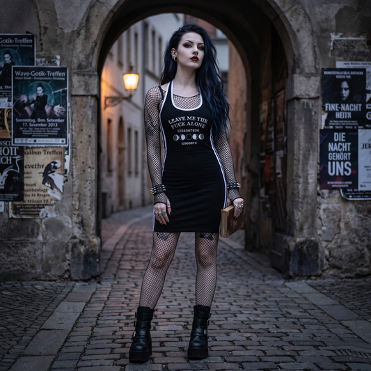 Ouija Binding Tight Halter Dress