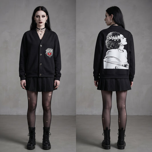 The Bride Essential Heavyweight Sweat Cardigan