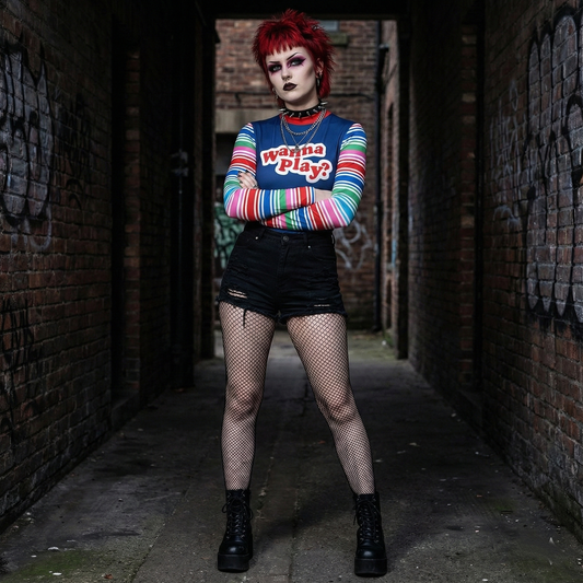 Wanna Play Long Sleeve Bodysuit