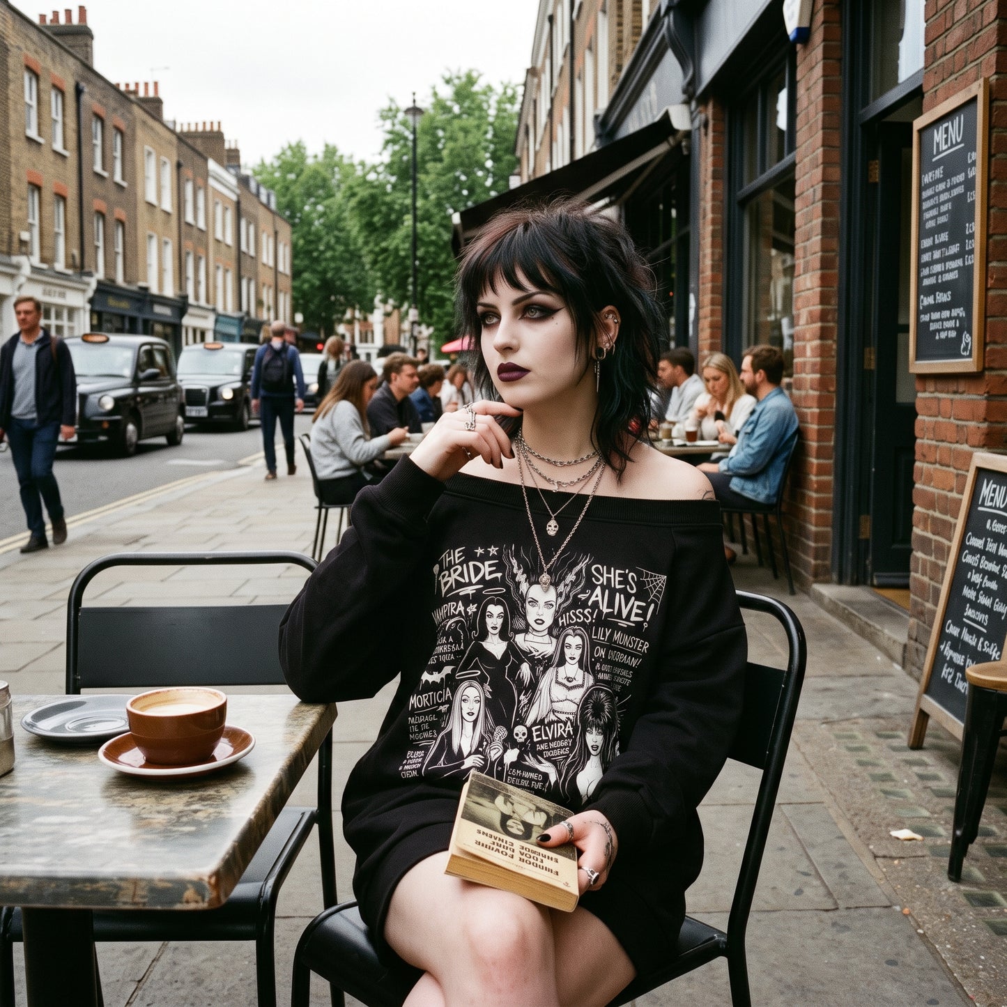 To Die For v.2 Off-the-Shoulder Dress