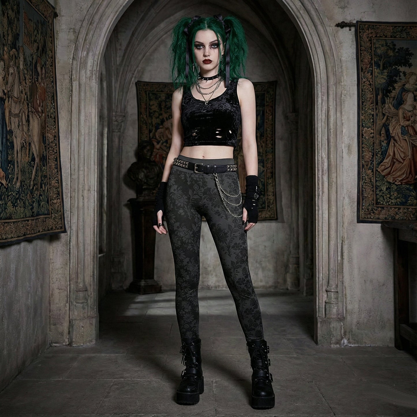 Dorian Gray High Waist Leggings