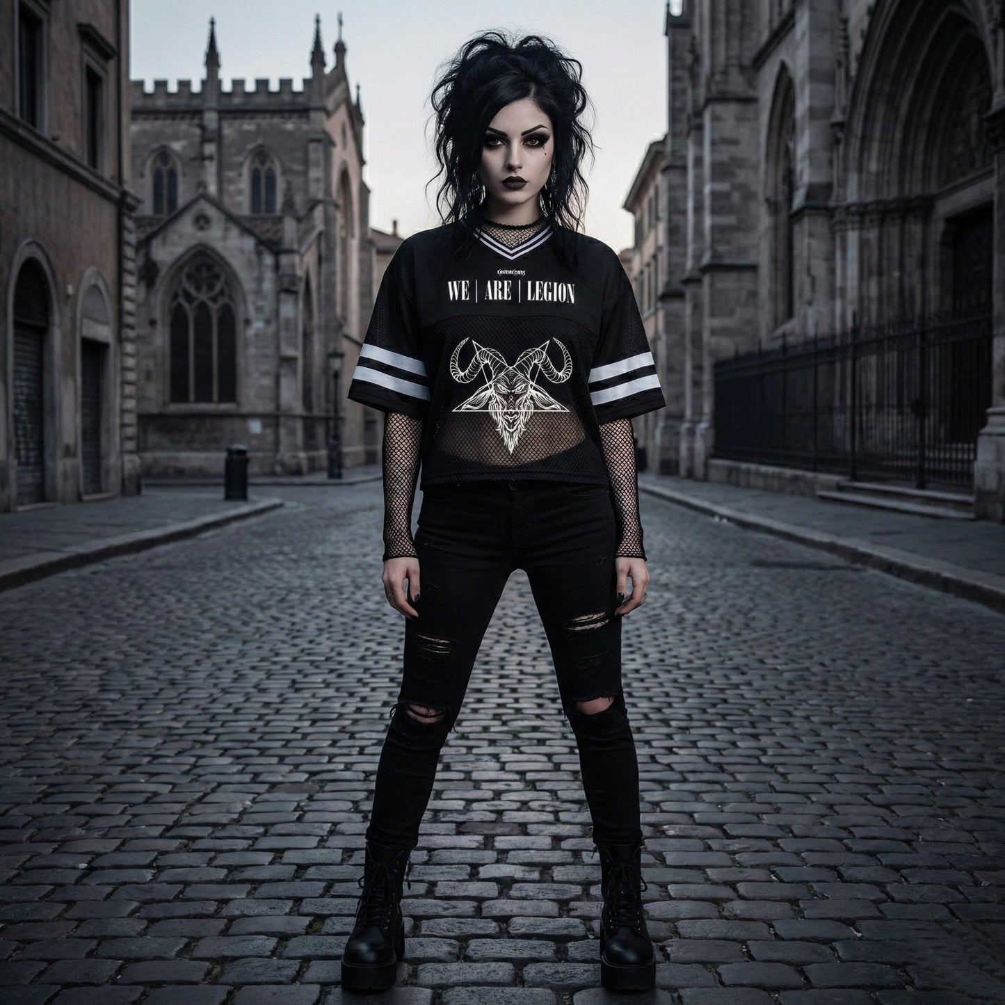 Legion - Taped Mesh Boxy Jersey