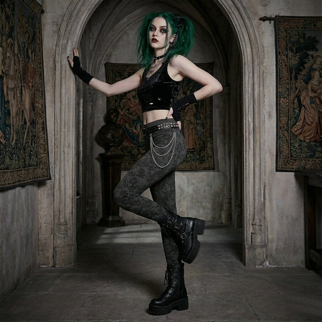 Dorian Gray High Waist Leggings