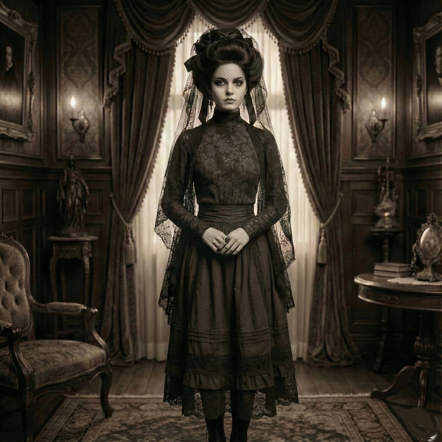 Dorian Gray Long Sleeve Bodysuit