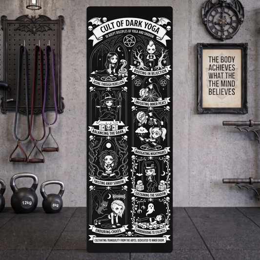 Dark Yoga Disciples Yoga Mat