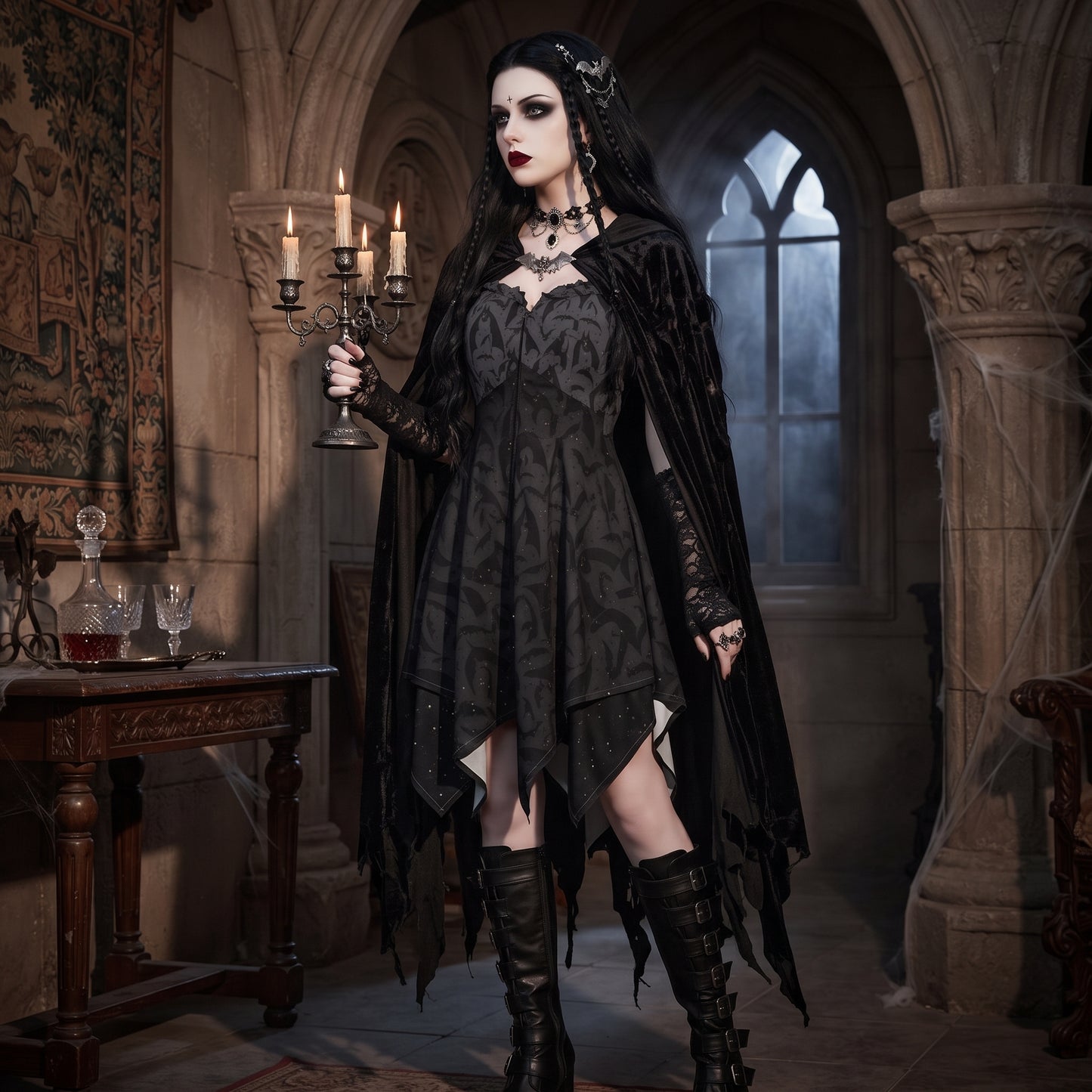 Nightbreed Sleeveless Slip Dress