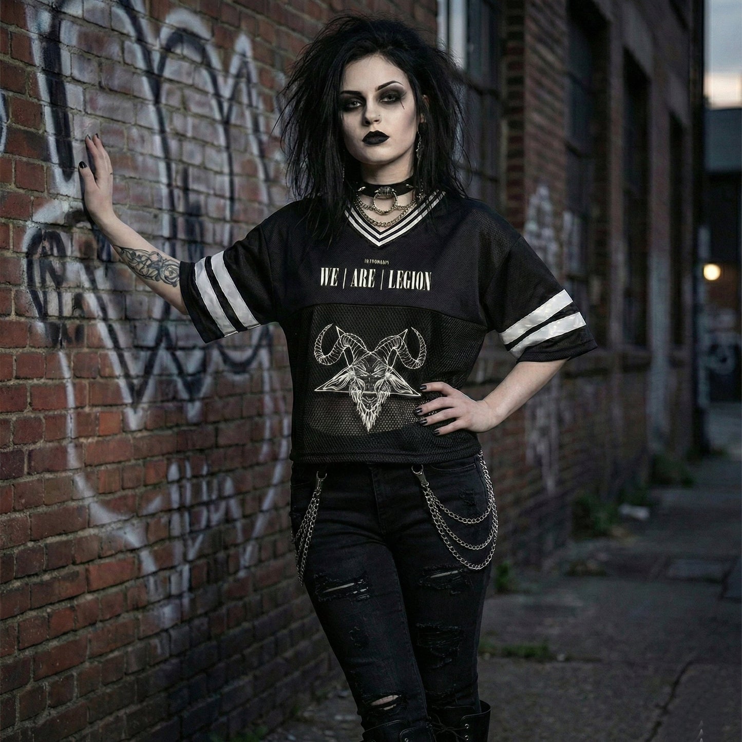 Legion - Taped Mesh Boxy Jersey