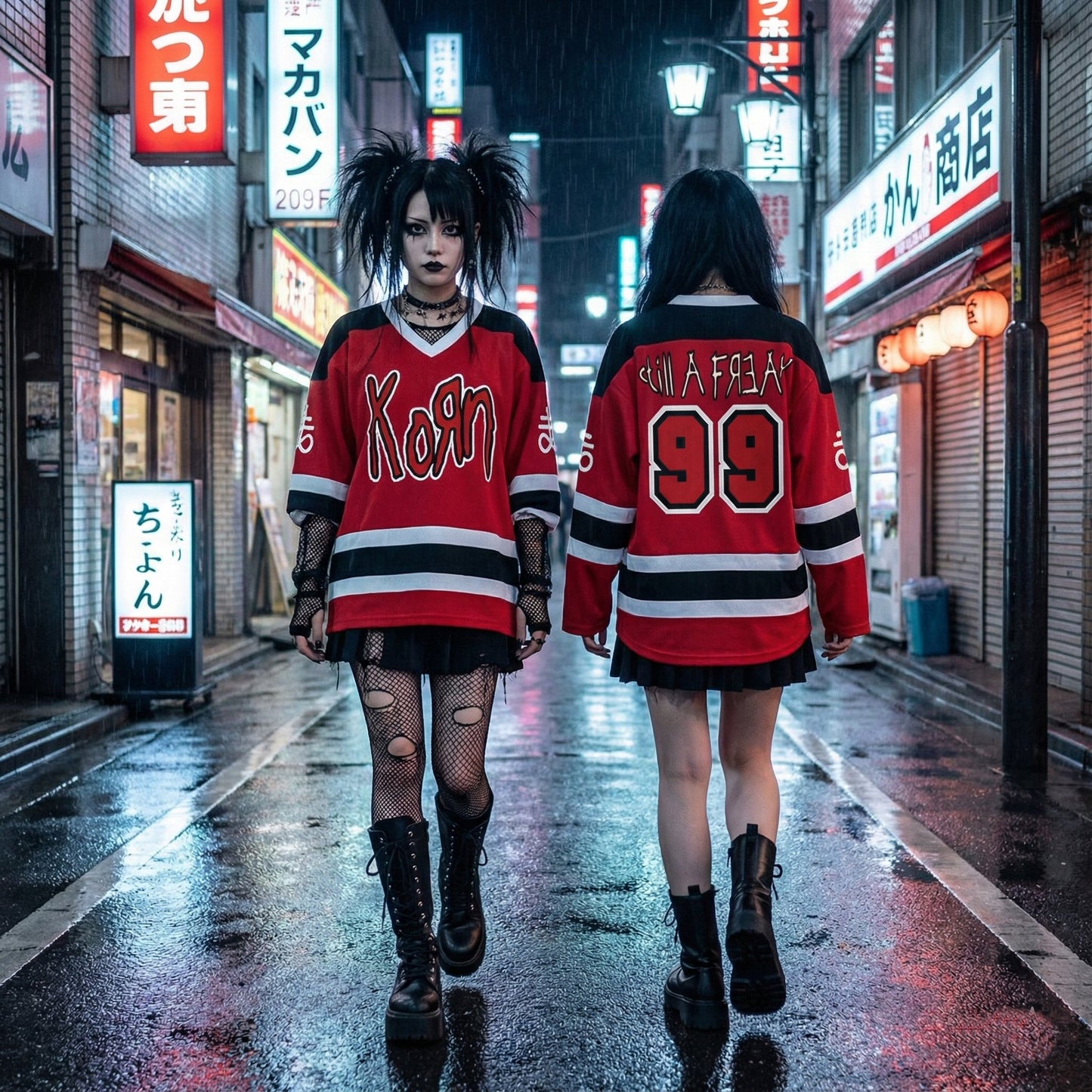 Korn Unisex V-neck Hockey Jersey