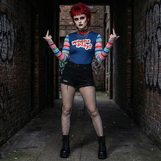 Wanna Play Long Sleeve Bodysuit