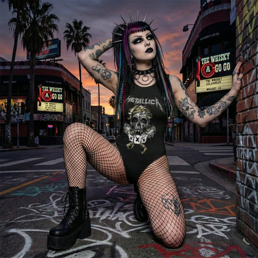 Metallica Tank Bodysuit