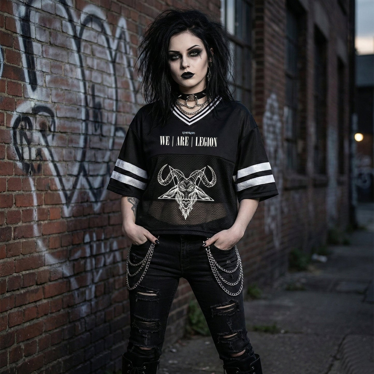 Legion - Taped Mesh Boxy Jersey