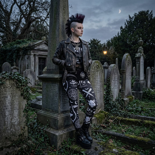 Vampire Slayer v.2 High Waist Leggings