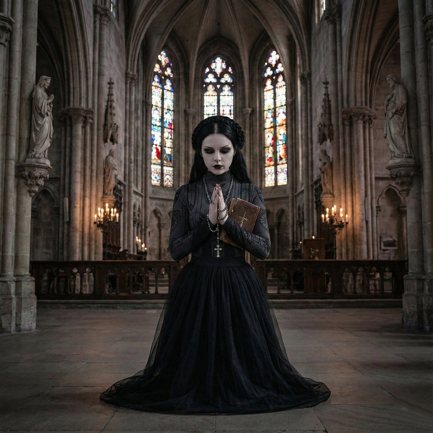 Immaculate Conception Long Sleeve Bodysuit