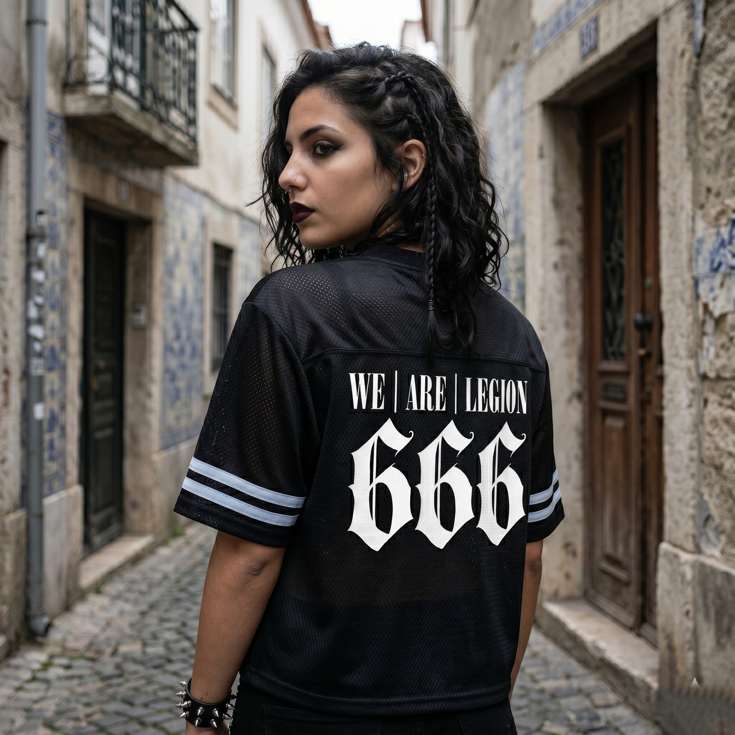 Legion 666 Unisex Taped Mesh Jersey