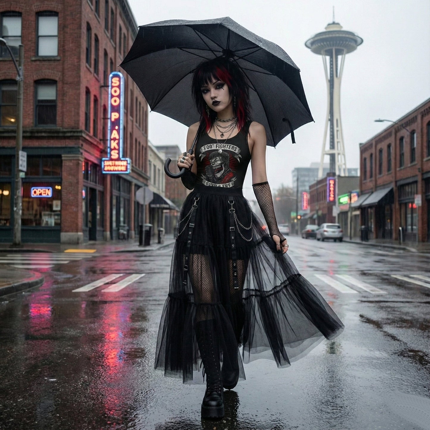 Foo Fighters Tank Bodysuit