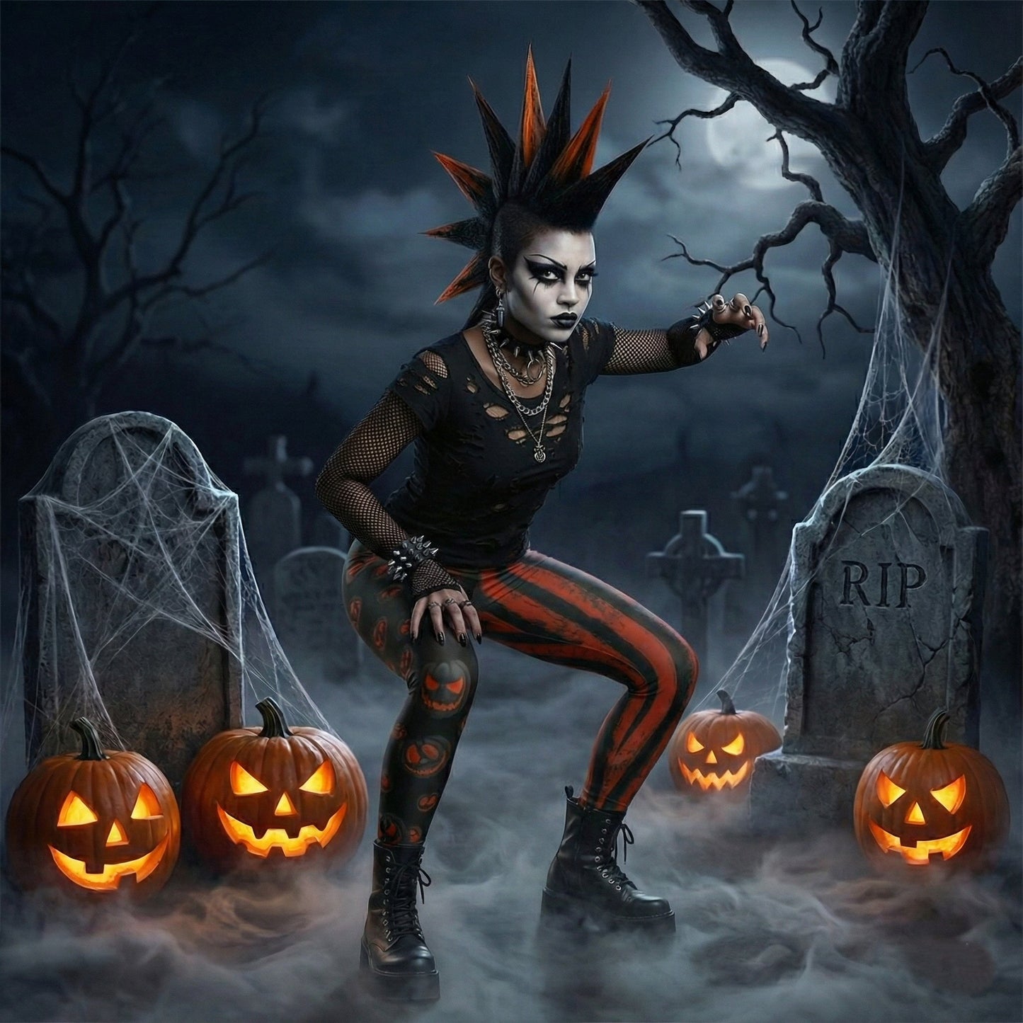 Mad Sweeney High Waist Leggings