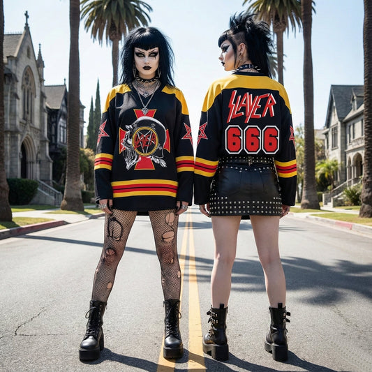 Slayer Unisex V-neck Hockey Jersey